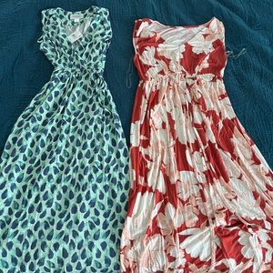 2 Medium Maxi Maternity Dresses